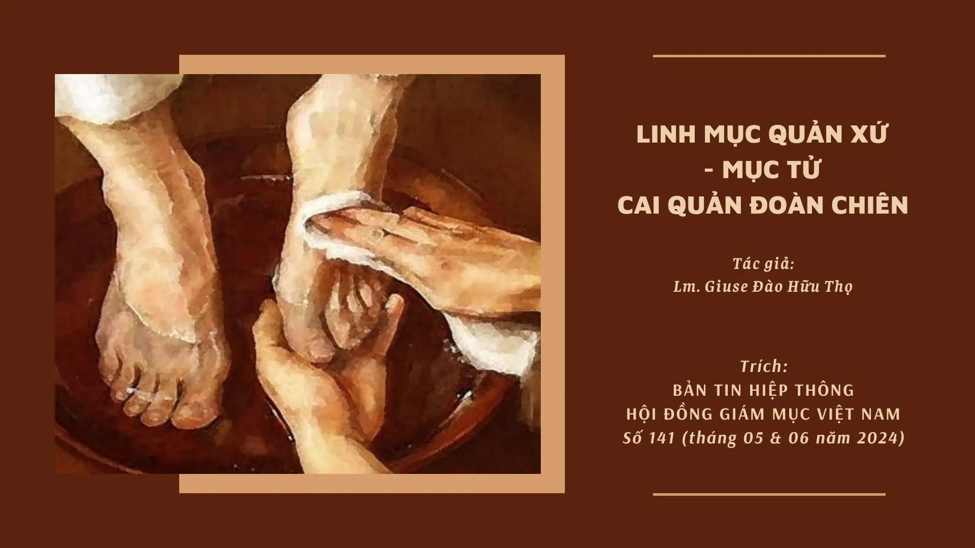 Linh mục quản xứ - Mục tử cai quản đoàn chiên